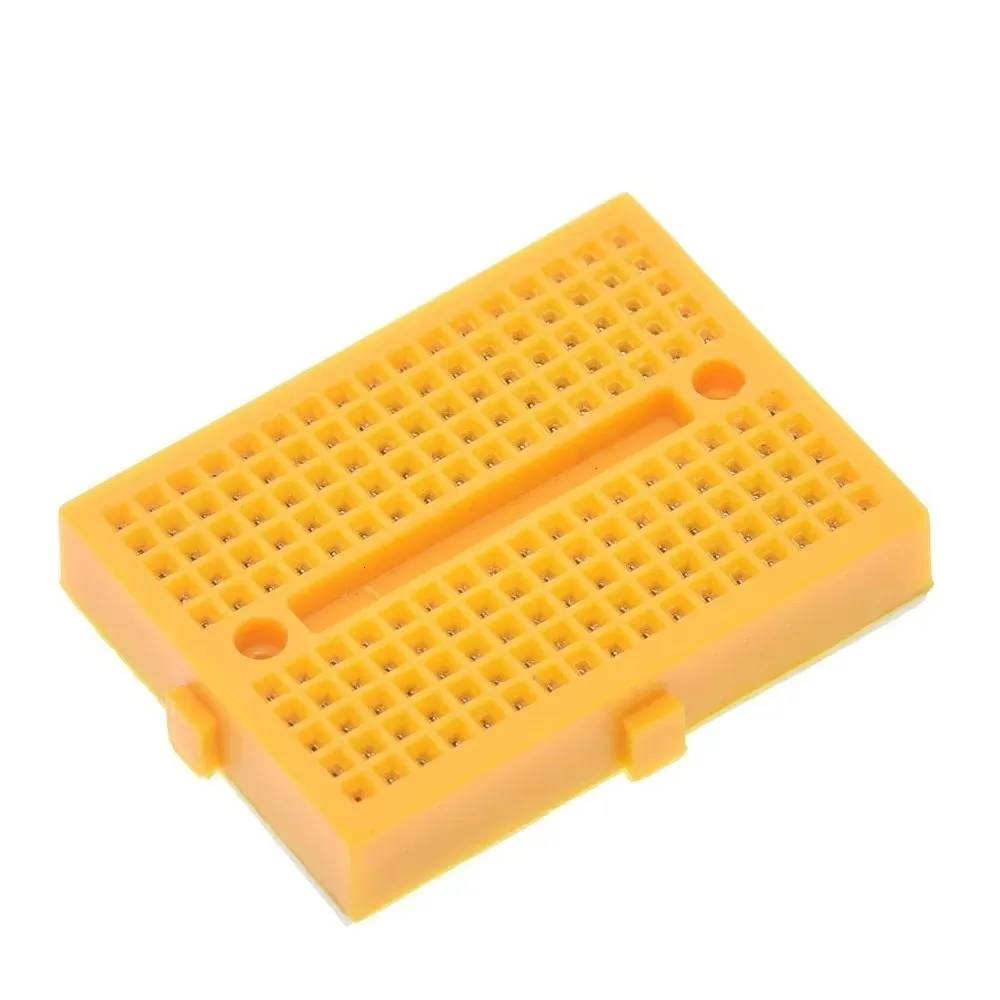 Mini Breadboard 170-gaats (Geel)